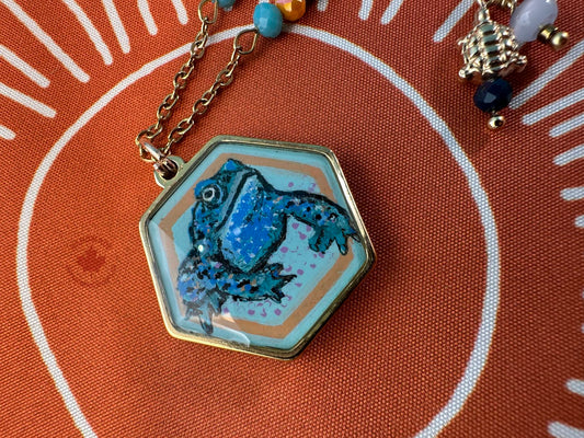 Mr. Blue Toad